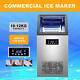 100lbs Built-in Commercial Ice Maker Machine 2 Water Intake Methods Business Bar