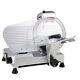 10 Blade Commercial Meat Slicer Deli Cheese Food 530rpm Electric Cutter Kitchen