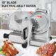 10 Electric Food Meat Cheese Slicer Cutter Blade 240w Heavy Steel Commercial
