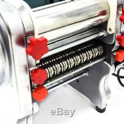 110V 550W Commercial Electric Pasta Press Maker Dumpling Skin Noodle Machine