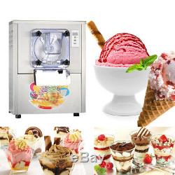 110V Commercial Hard Ice Cream Machine 20L/h Stainless Steel Ice Cream Maker USA