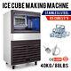 110v Commercial Ice Maker 88lbs/24h With 44lbs Storage Capacity Ice Machine