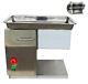 110v Commercial Stainless Steel Meat Slicer Machine With 4mm Blade Meat Cutter
