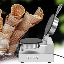 110/220V Commercial Electric Stainless Ice Cream Egg Rolls Cone Maker Machine