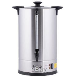 110 Cup (3 Gallon) Stainless Steel Commercial Electric Coffee Urn 120 Volt
