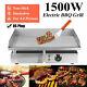 1500w 110v 22 Commercial Stainless Steel Electric Griddle Grill Home Bbq Platey