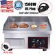 1500w Electric Countertop Griddle Flat Top Grill Plate Bbq Hotplate Commercial