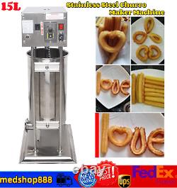 15L Electric Commercial Stainless Steel Spanish Restaurant Churro Maker Machine