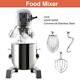 15qt 4/5hp Electric Food Stand Mixer Dough Mixer Cooking Restaurants Commercial