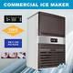 160lbs Built-in Commercial Ice Maker Stainless Steel Undercounter Ice Cube Maker