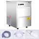 1automatic Ice Maker Stainless Steel 58lbs/24h Freestanding Commercial Home Use