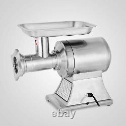1.5HP Commercial Meat Grinder Sausage With2 plates 2 Knives 450lbs/h