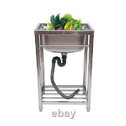 1 Compartment Commercial Kitchen Sink Stainless Steel