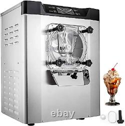 20L/h Commercial Hard Ice Cream Maker Machine CE Microcomputer Cafes copper core