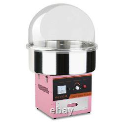 20.5 Commercial Cotton Candy Machine Bubble Shield Clear Candy Floss Machine