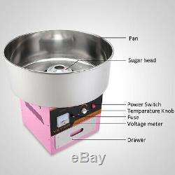 21Commercial Cotton Candy Machine Sugar Floss Maker Party Carnival Electric