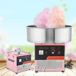 21 Electric Commercial Cotton Candy Machine Sugar Floss Maker Party Carnival
