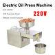 220v Commercial Stainless Steel Automatic Oil Press Extraction Machine Oil Mill