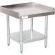 24 X 24 Stainless Steel Table Commercial Heavy Equipment Mixer Grill Stand Nsf