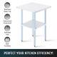 24x24 Stainless Steel Table With Adjustable Shelf Nsf Commercial Food Prep Table