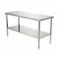 24x60x32 Commercial Stainless Steel Heavy Duty Food Prep Work Table Kitchen
