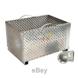 25LB Commercial 13GPM Gallon Per Minute Grease Trap Stainless Steel Interceptor