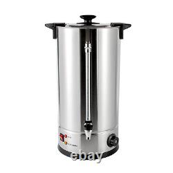 25L Commercial Electric Hot Water Boiler Stainless Steel Tea Urn Coffee Boiler