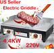 28 Commercial Electric Grill Griddle Dorayaki Teppanyaki Machine 220v 4.4kw