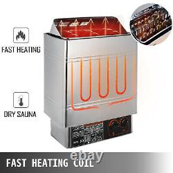 2/3/6/9KW Wet&Dry Sauna Heater Stove Internal / External Control Home Commercial
