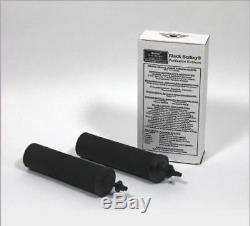 2 Berkey Black Replacement Filters for Big Travel Royal Imperial Crown Light Sys