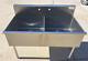 2 Compartment Nsf Stainless Steel Commercial Kitchen Prep & Utility Sink 48 L