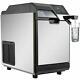 2 In 1 Commercial Ice Maker Ice Making Machine With Water Dispenser 110lbs 24hrs