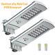 2 Pcs 1000lm Outdoor Led Solar Street Light Commercial Ip65 Dusk To Dawn Lamp