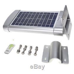 2 pcs 1000LM Outdoor LED Solar Street Light Commercial IP65 Dusk to Dawn Lamp
