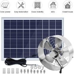3000 CFM Commercial Industrial Extractor Fan Ventilation Fan + 18V Solar Panel