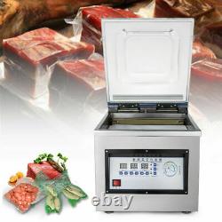 300W Commercial Vacuum Packaging Machine Kitchen Food Chamber Vacuum Sealer New