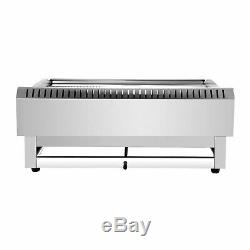 30 Commercial Griddle Grill Gas Griddle LPG & LNG Stainless Steel 2 Burners