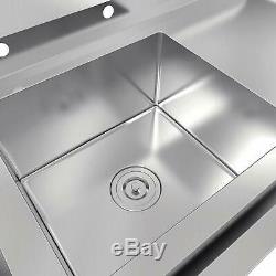 30 Stainless Steel Utility Commercial Square Kitchen Sink for Washing Room New