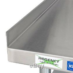 30 x 36 Stainless Steel Table Commercial Mixer Grill Heavy Equipment Stand