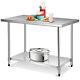 30 X 48 Stainless Steel Food Prep & Work Table Commercial Worktable Silver