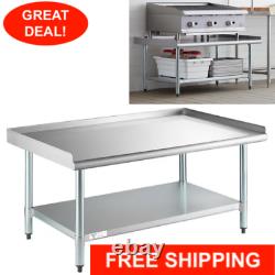 30 x 48 Stainless Steel Table Commercial Mixer Grill Heavy Equipment Stand