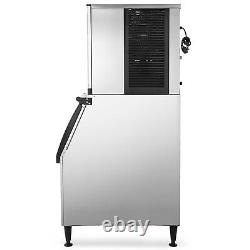 350 Lbs /24H Commercial Ice Maker Ice Cube Machine Ice Cream Water Filter ETL