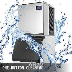 350 Lbs/24H Commercial Ice Maker Machine Bakeries Cafes LB-300T Ice Cream 850W