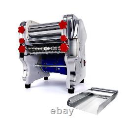 3/9MM Commercial Home Electric Pasta Press Maker Noodle Machine Stainless Steel