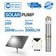 3 Dc Shallow Well Solar Water Pump 24v 200w Submersible Off Grid Mppt Borehole