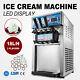 3 Flavor Commercial Frozen Ice Cream Cones Machine Soft Ice Cream Machine Top