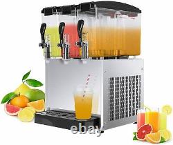 3 Tanks 36L Commercial Frozen Drink Machine Juice Beverage Dispenser Margarita