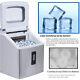 48lbs Built-in Ice Cube Machine Commercial Ice Maker Stainless Steel Bar Home