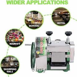 50kg/h Manual Sugar Cane Press Juicer Juice Machine Commercial Extractor Mill