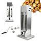 5l Commercial Stainless Manual Crank Vertical Spanish Churro Machine Maker